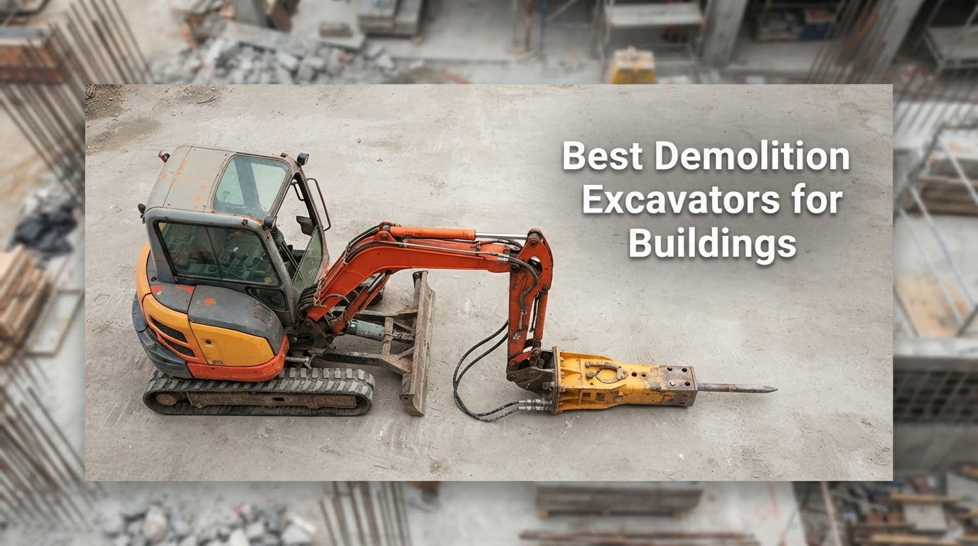 Best Demolition Excavators for Buildings