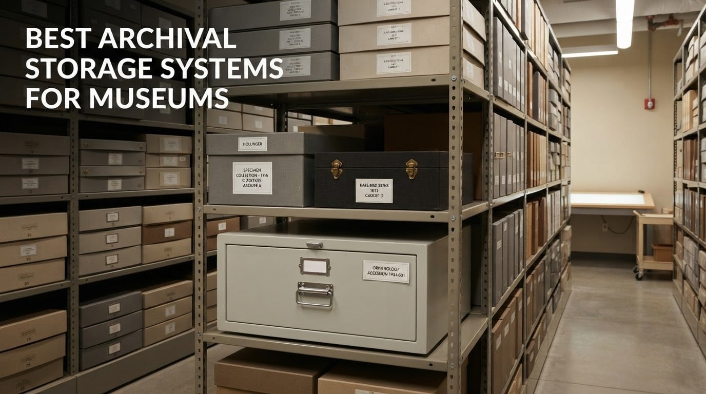 Best Archival Storage Systems for Museums