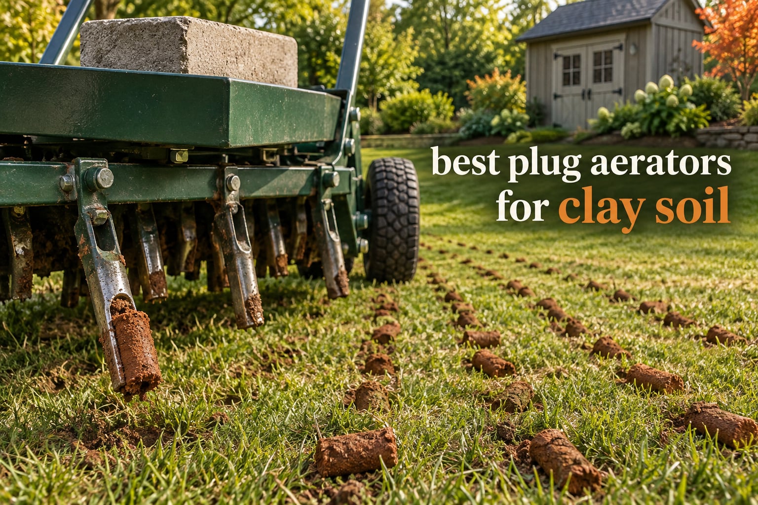 best plug aerators for clay soil
