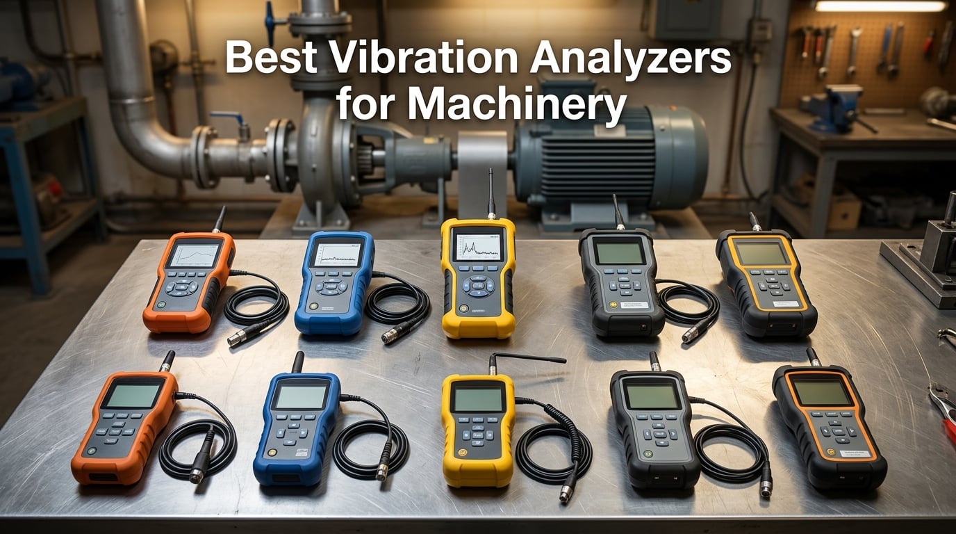 Best Vibration Analyzers for Machinery