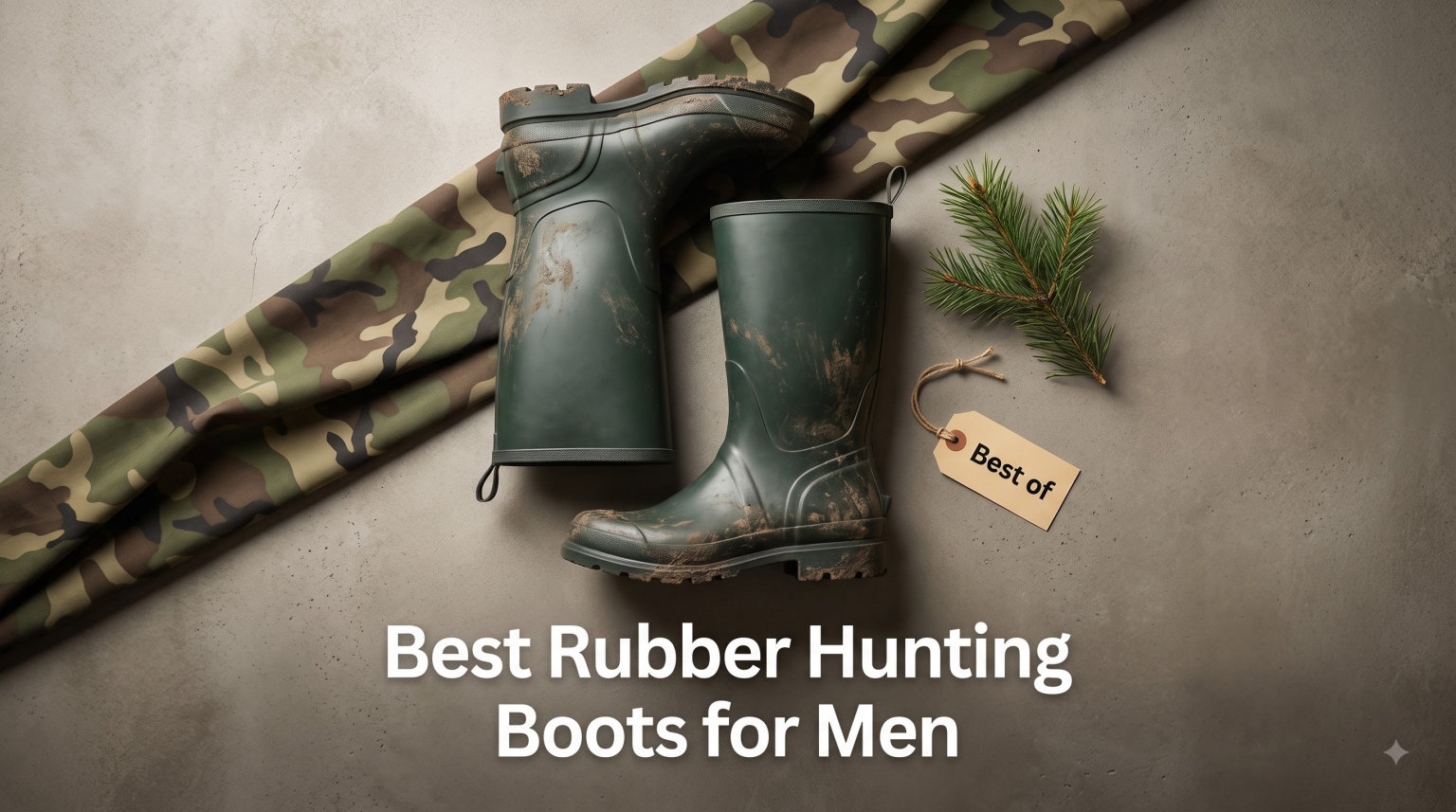 Best Rubber Hunting Boots for Men