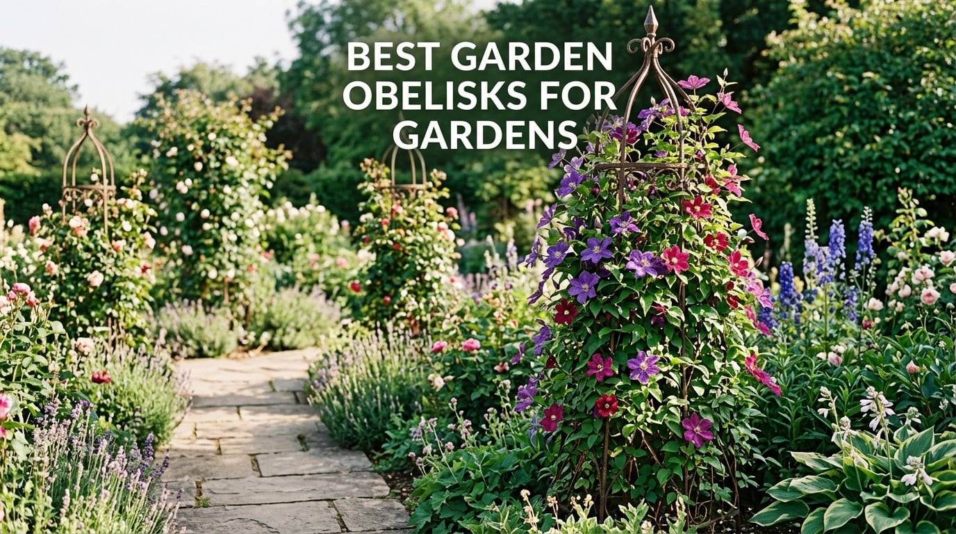 Best Garden Obelisks for Gardens