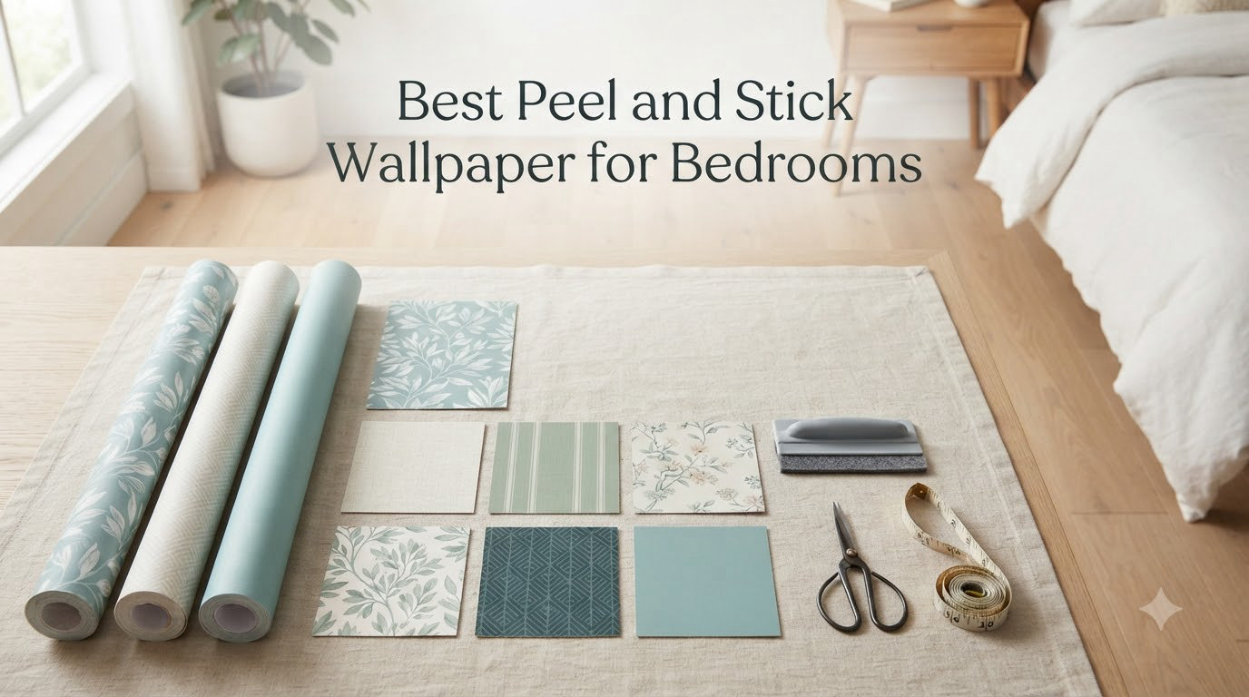 Best Peel and Stick Wallpaper for Bedrooms