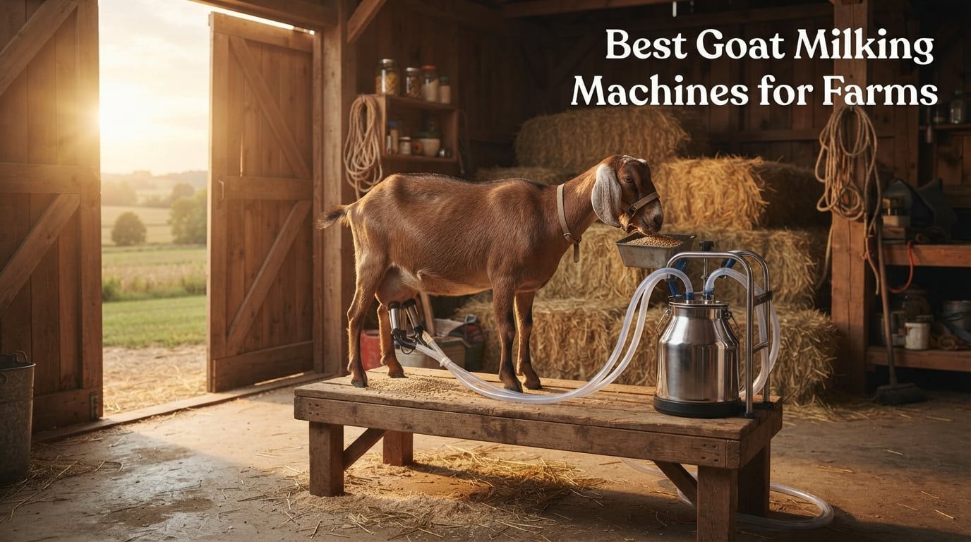 Best Goat Milking Machines for Farms