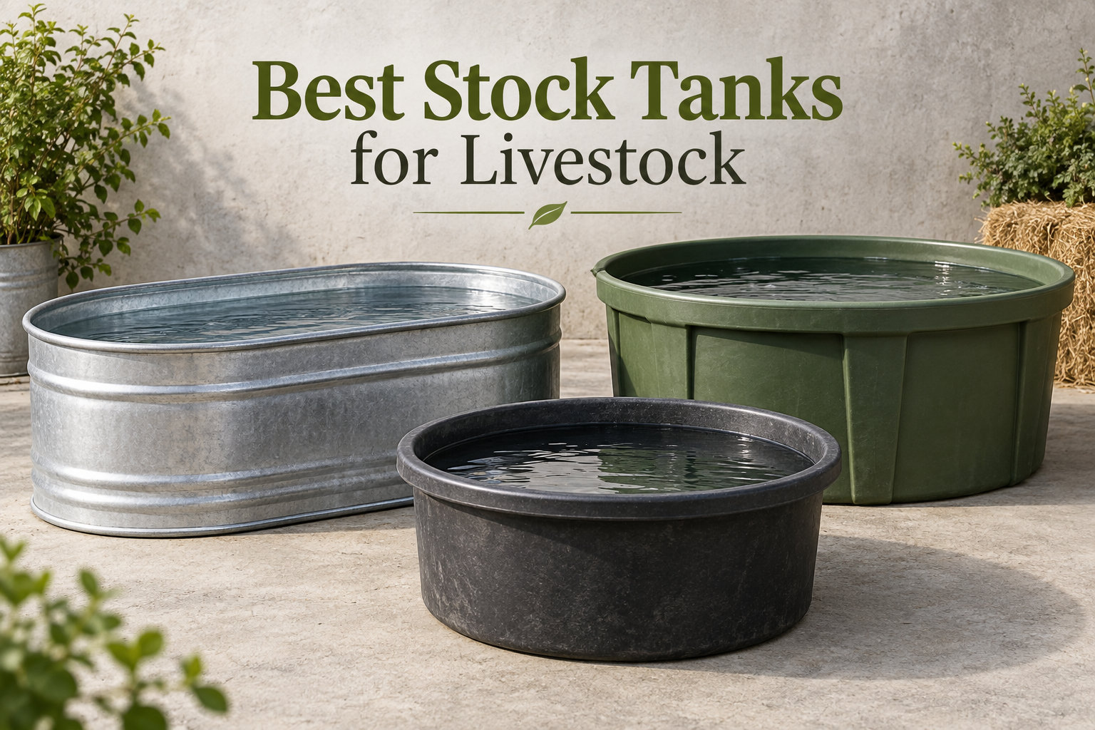 Best Stock Tanks for Livestock