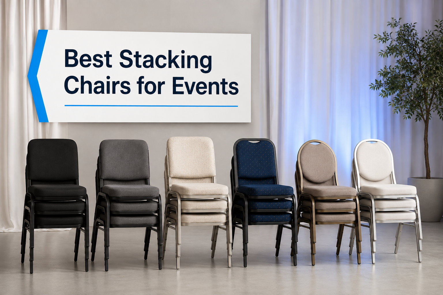 Best Stacking Chairs for Events
