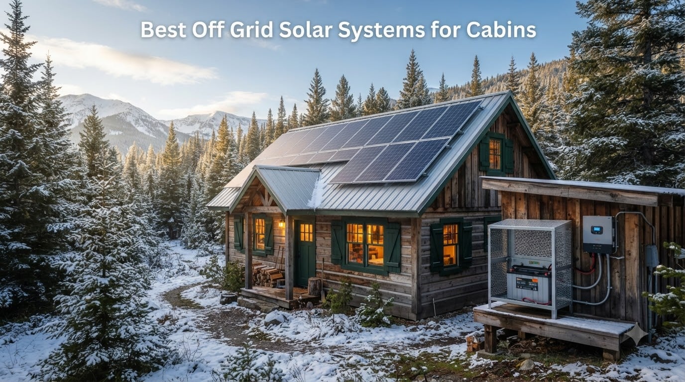 Best Off Grid Solar Systems for Cabins