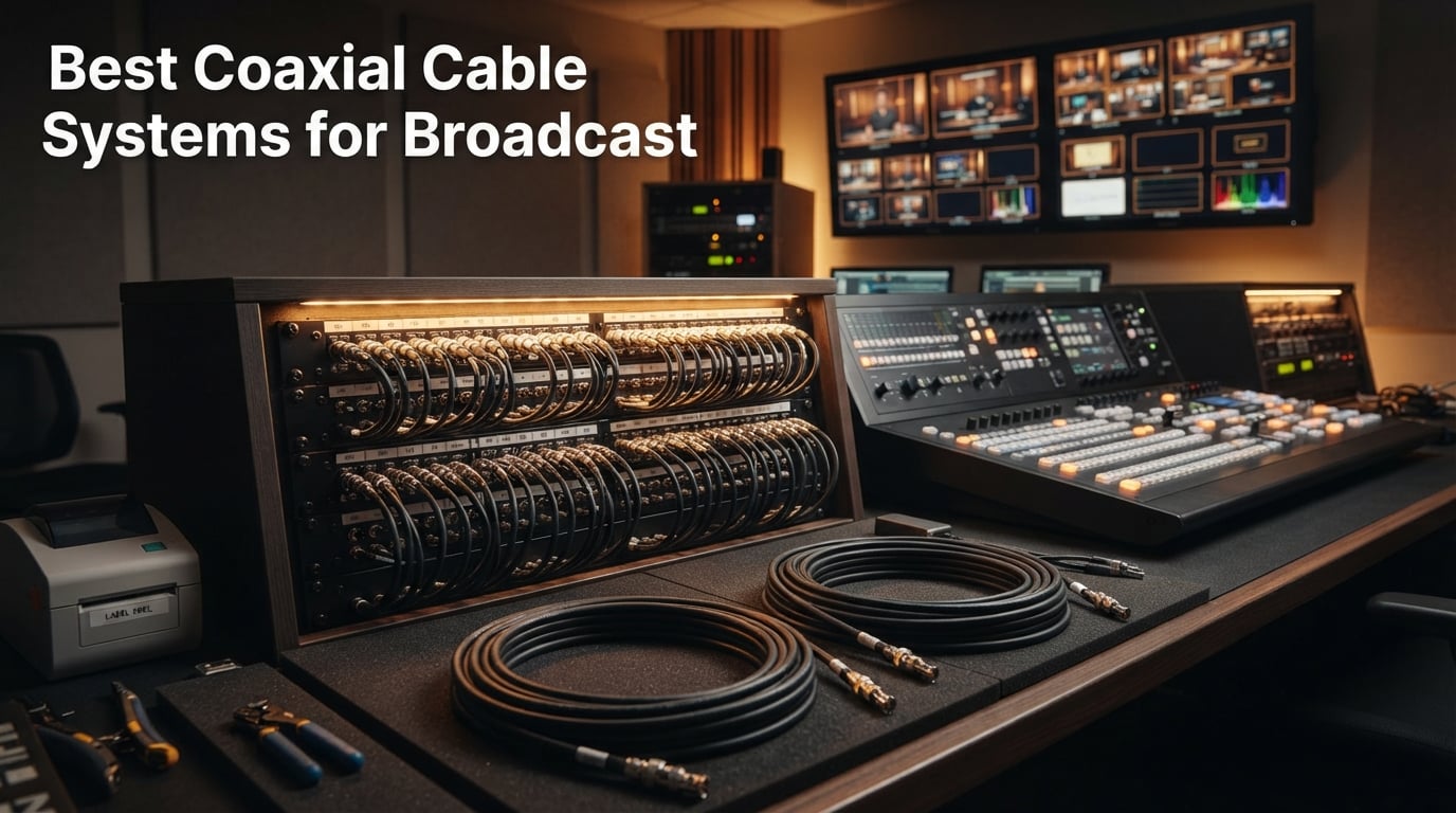Best Coaxial Cable Systems for Broadcast