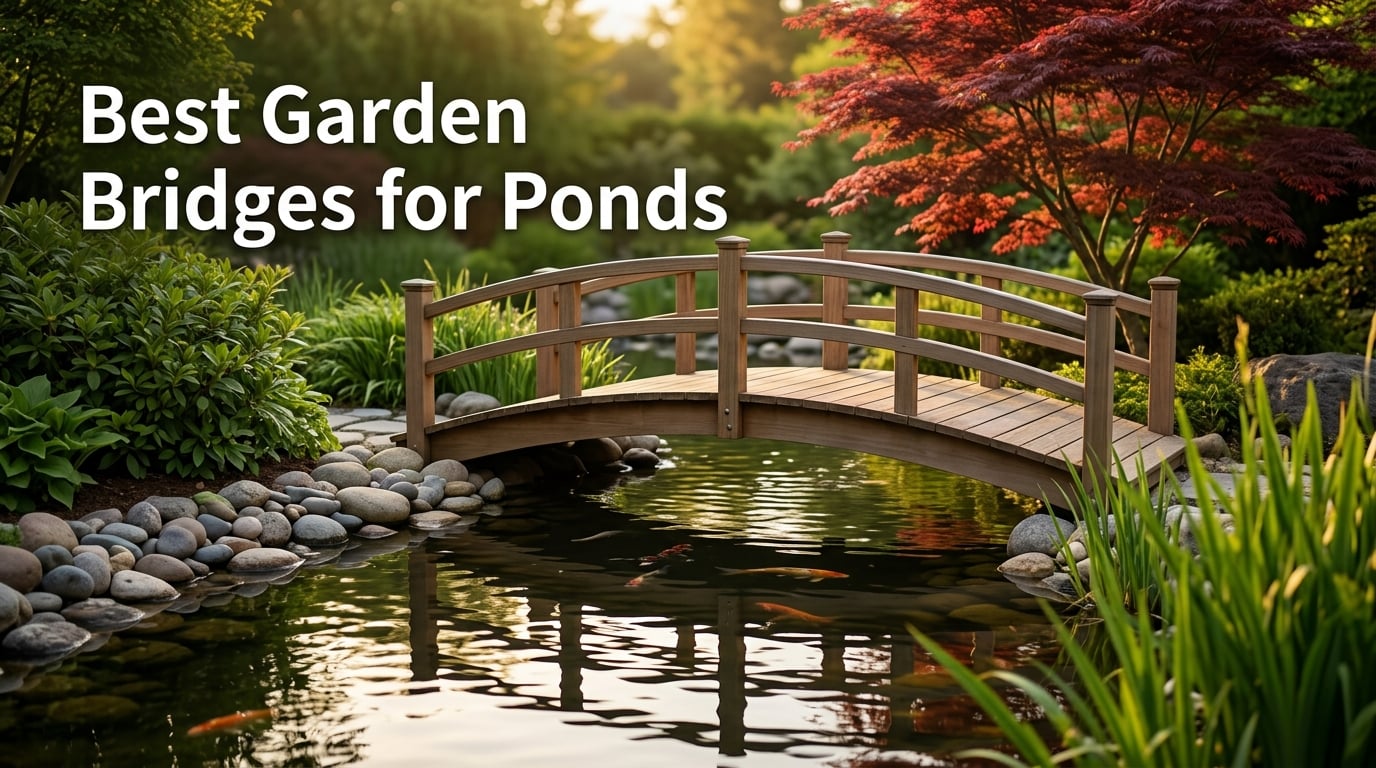 Best Garden Bridges for Ponds