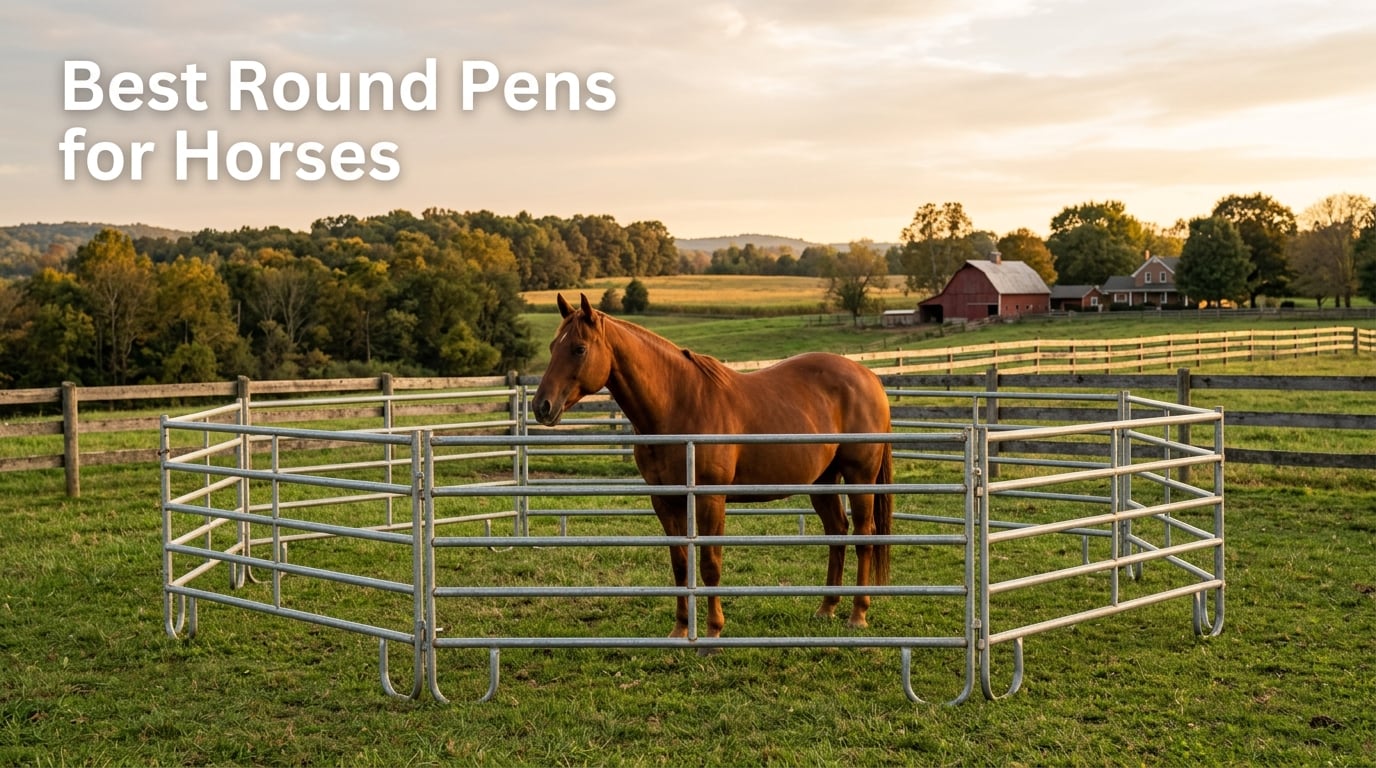 Best Round Pens for Horses