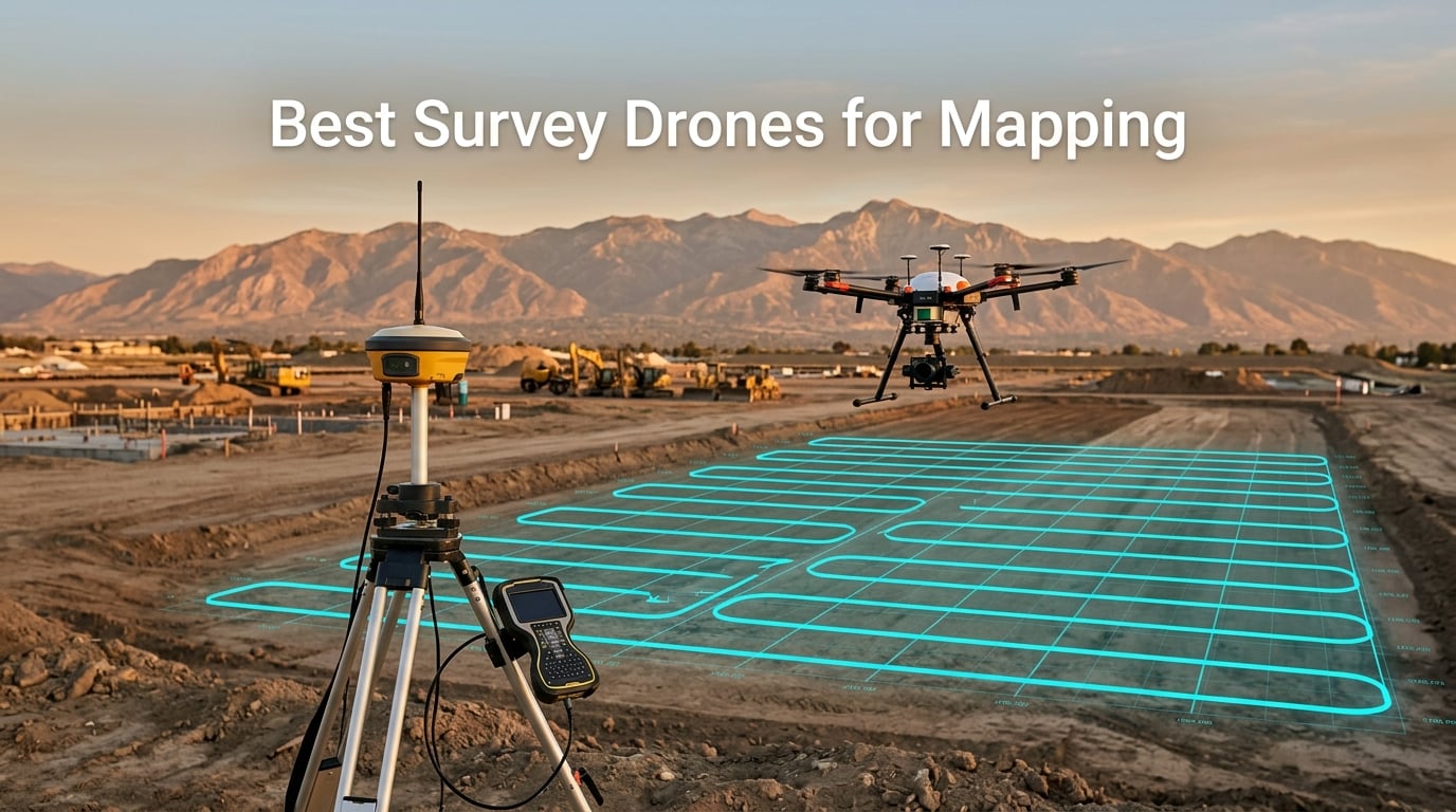 Best Survey Drones for Mapping