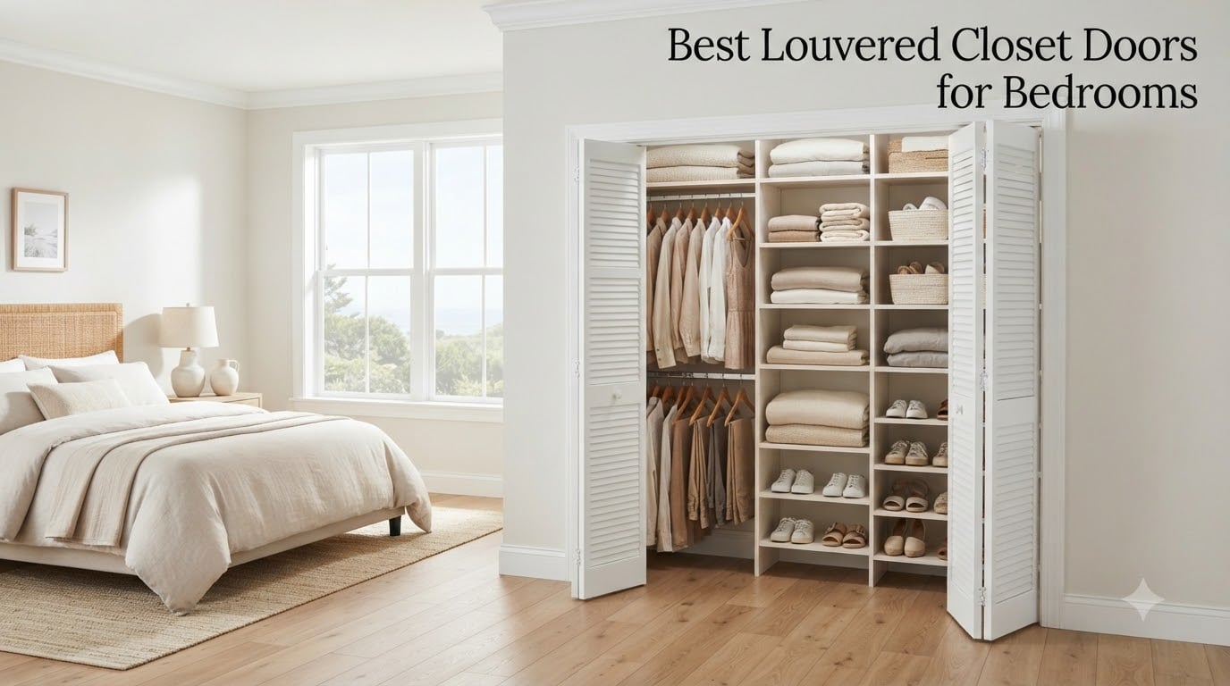 Best Louvered Closet Doors for Bedrooms
