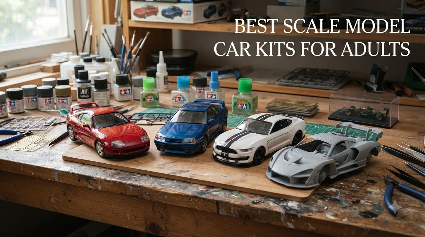 Best Scale Model Car Kits for Adults
