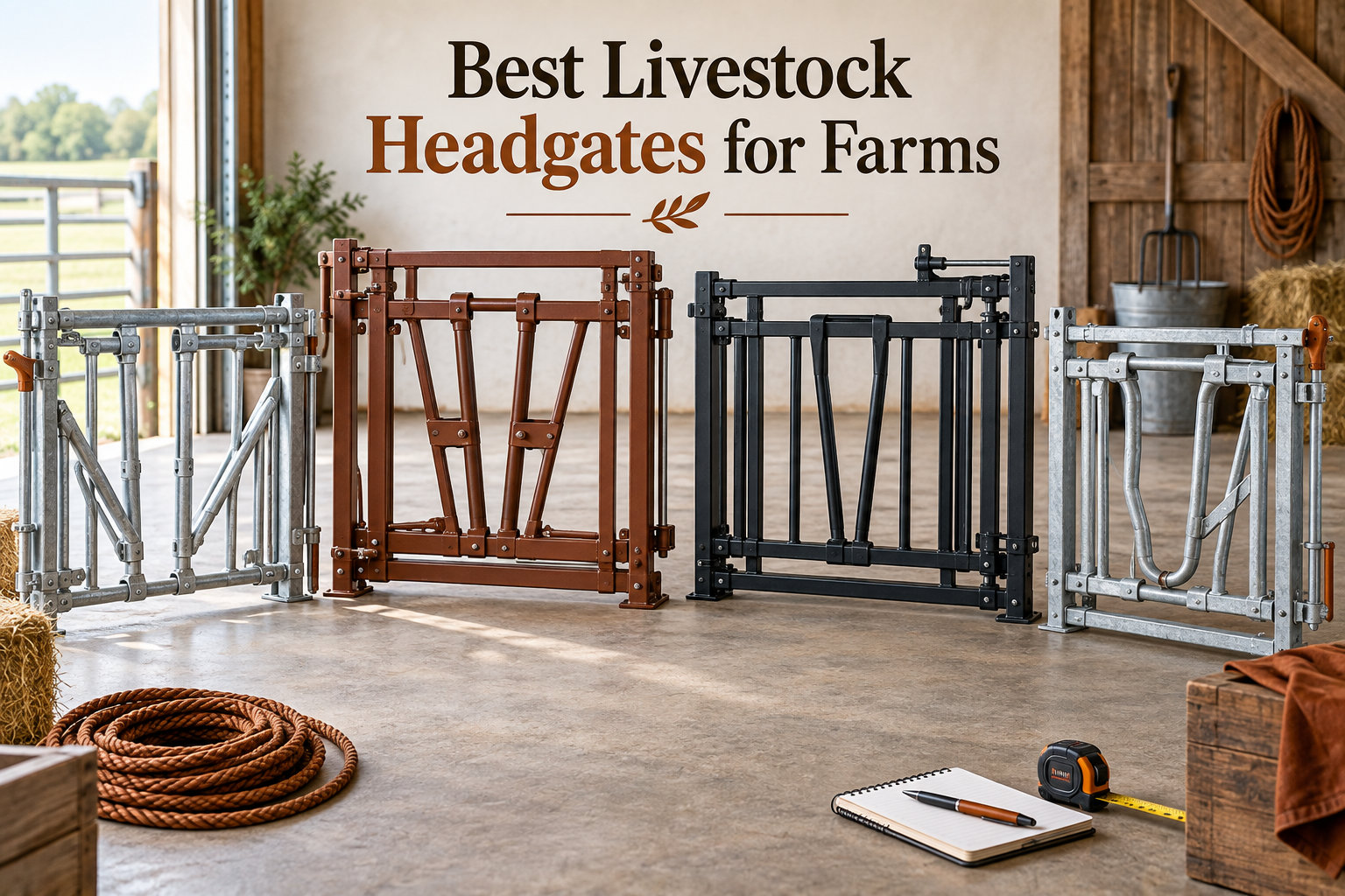 Best Livestock Headgates for Farms