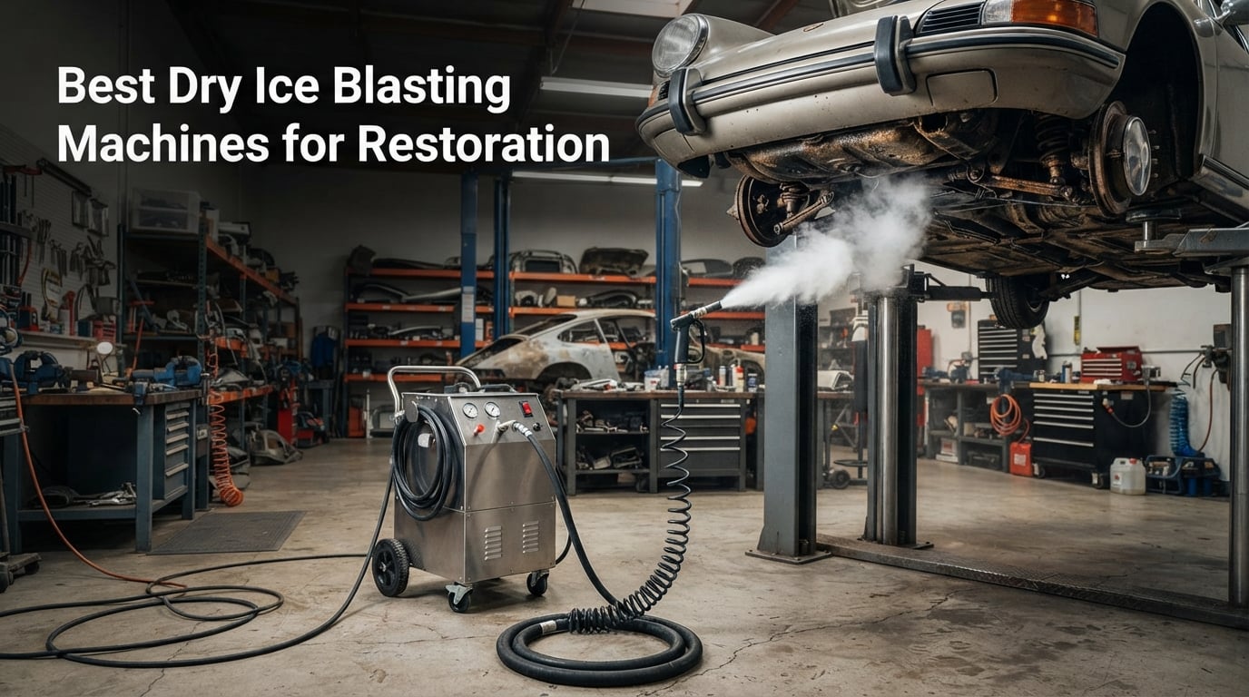 Best Dry Ice Blasting Machines for Restoration