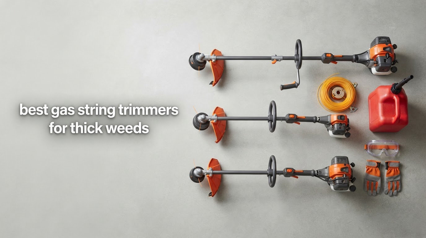 best gas string trimmers for thick weeds