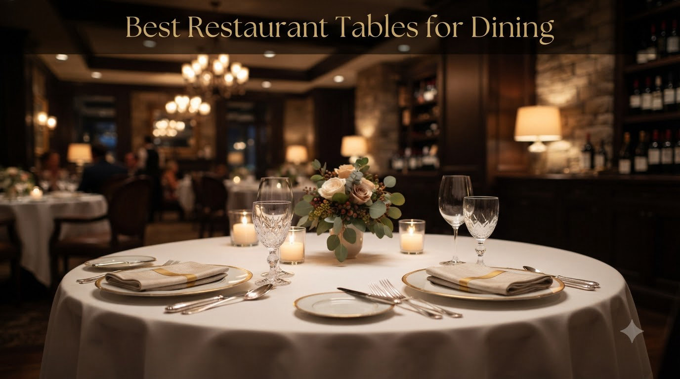 Best Restaurant Tables for Dining