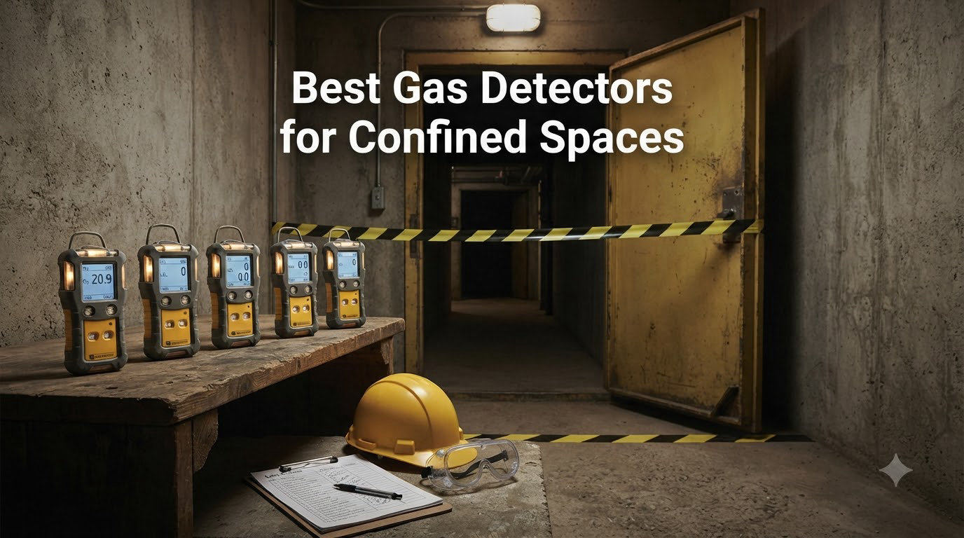 Best Gas Detectors for Confined Spaces