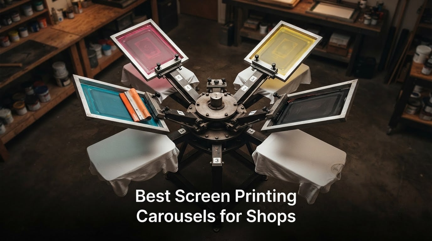 Best Screen Printing Carousels for Shops