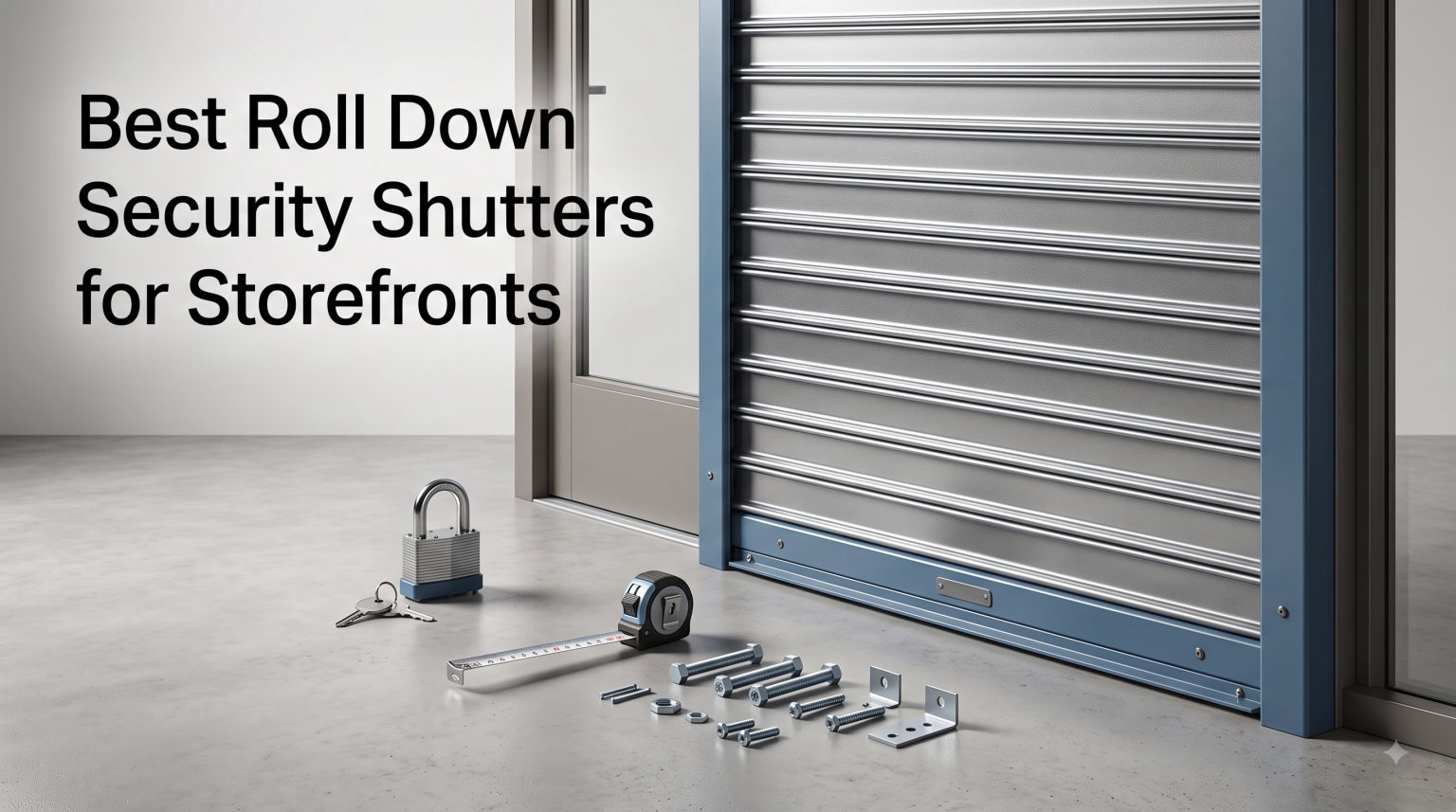 Best Roll Down Security Shutters for Storefronts