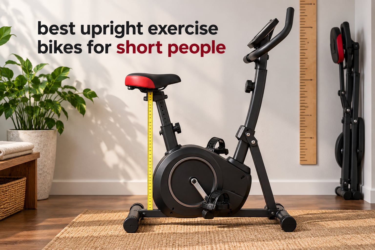 best upright exercise bikes for short people
