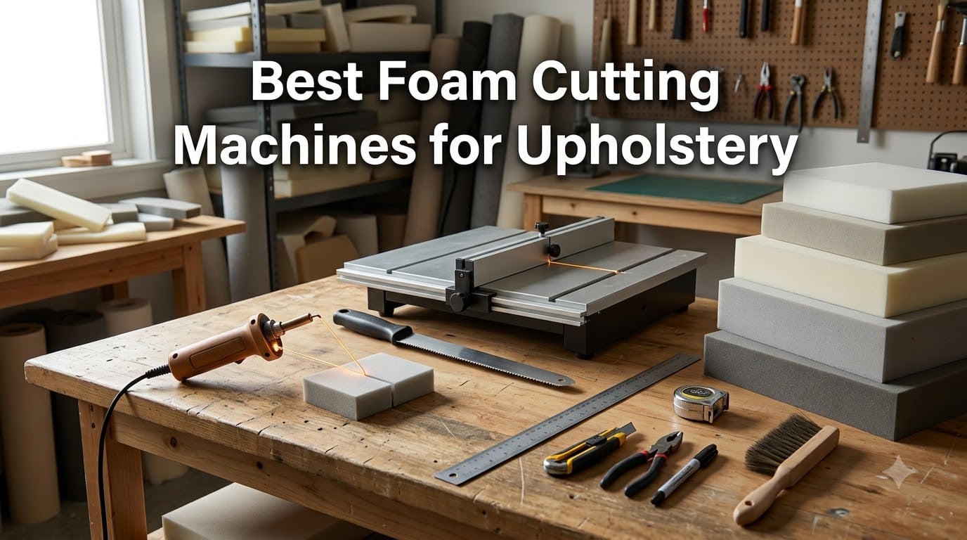 Best Foam Cutting Machines for Upholstery