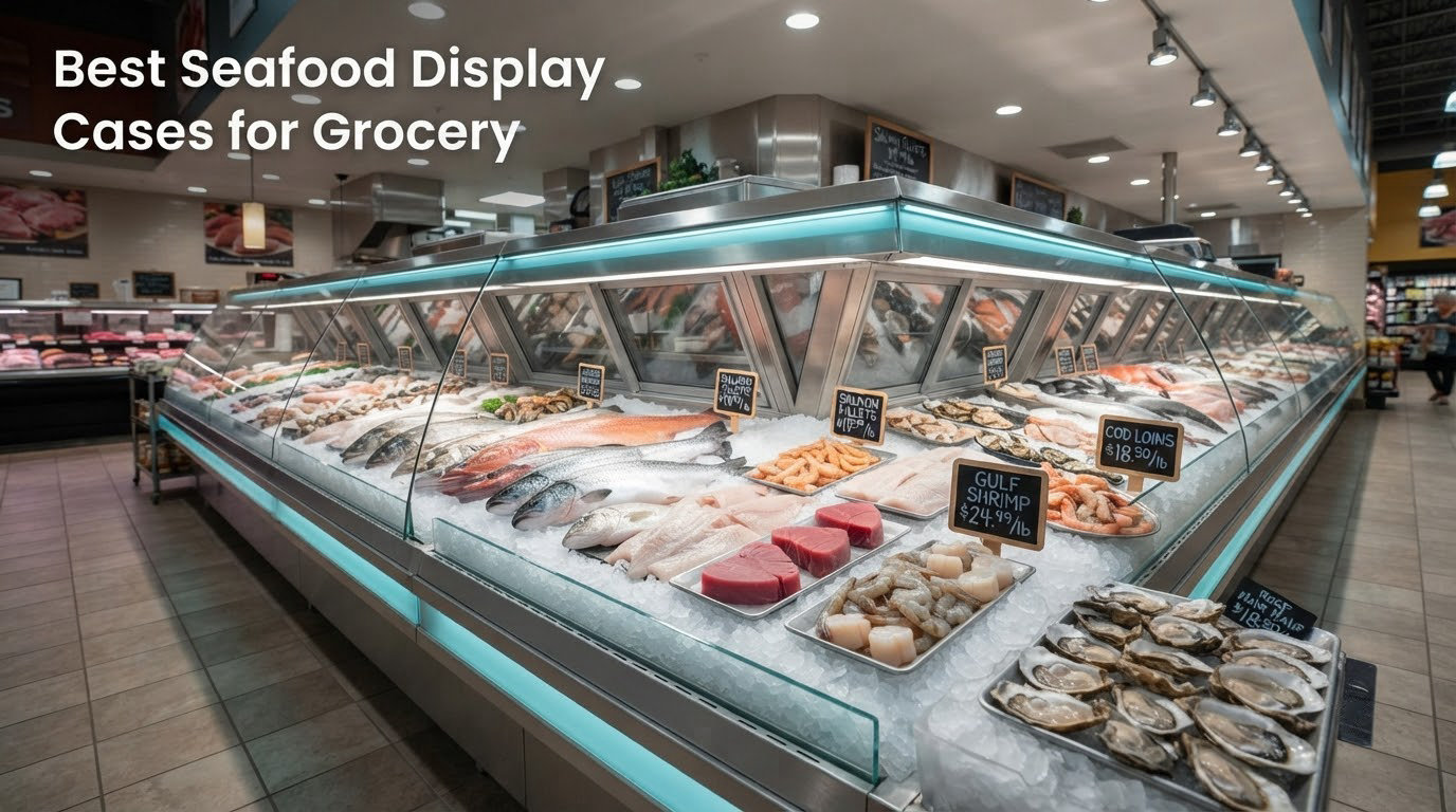 Best Seafood Display Cases for Grocery