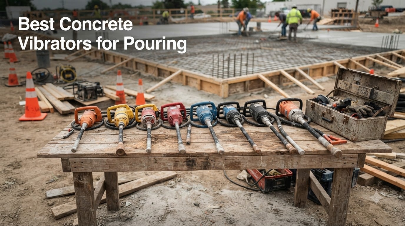 Best Concrete Vibrators for Pouring