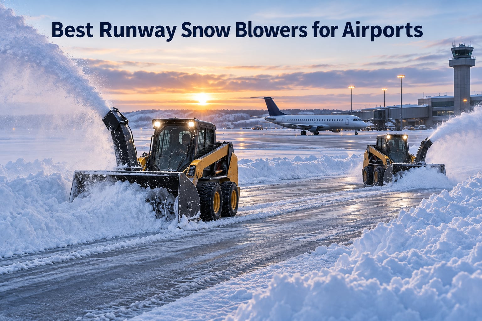 Best Runway Snow Blowers for Airports