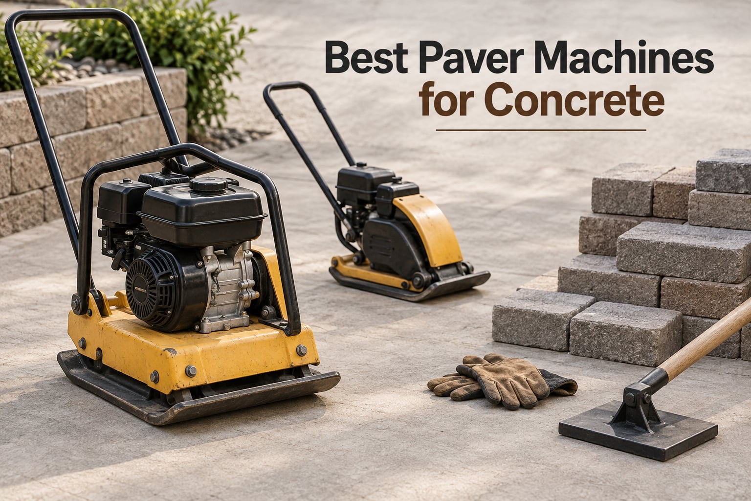 Best Paver Machines for Concrete