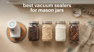 best vacuum sealers for mason jars