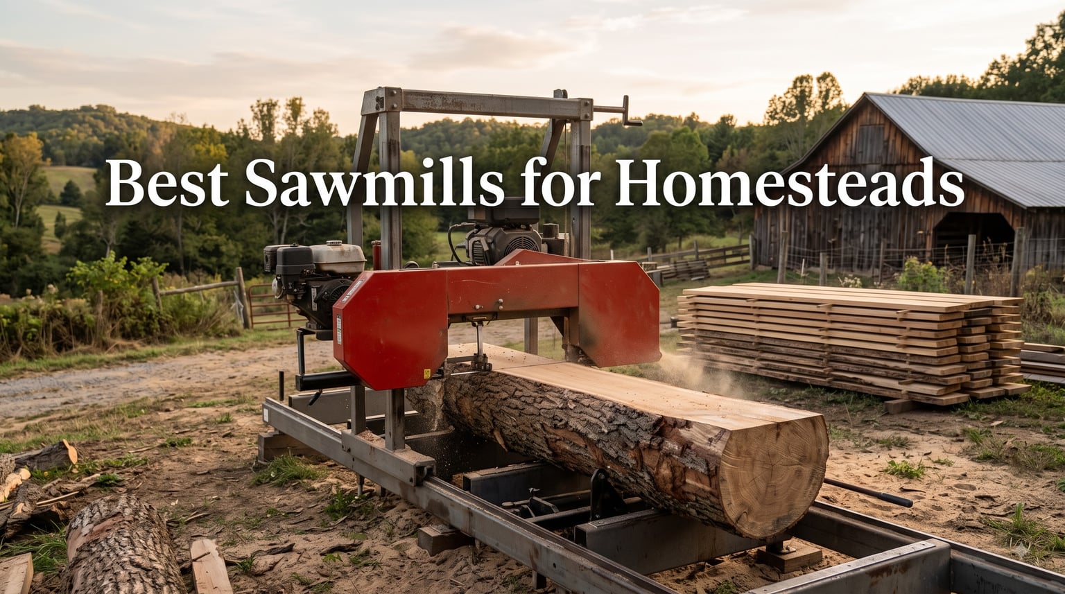 Best Sawmills for Homesteads