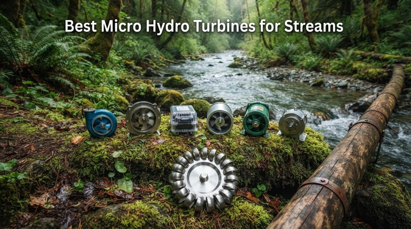 Best Micro Hydro Turbines for Streams