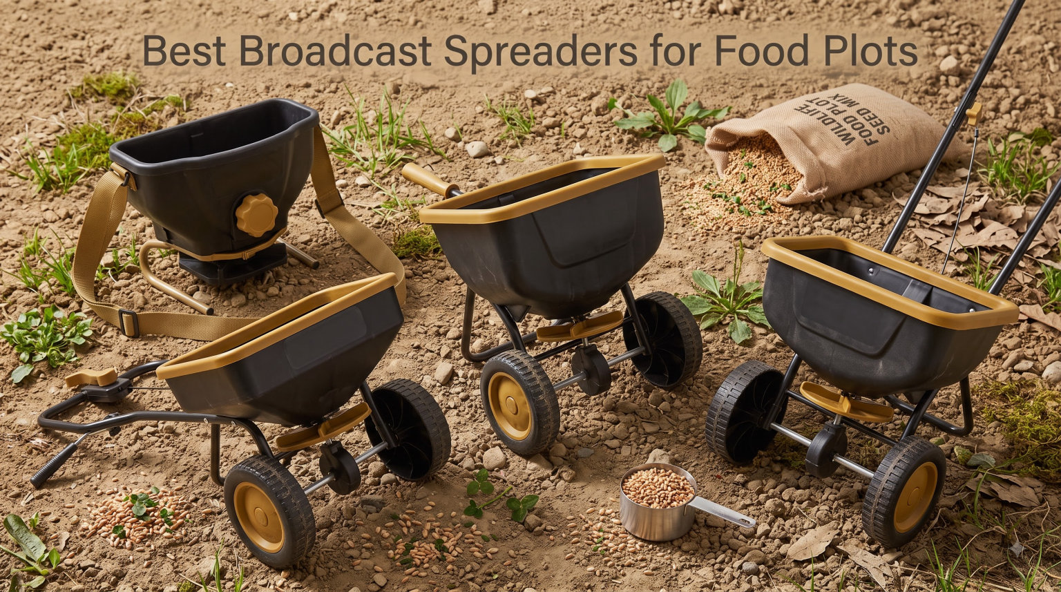 Best Broadcast Spreaders for Food Plots