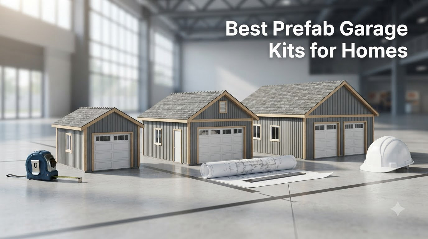 Best Prefab Garage Kits for Homes