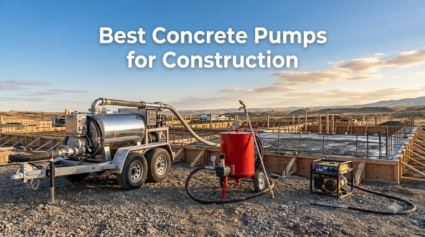Best Concrete Pumps for Construction