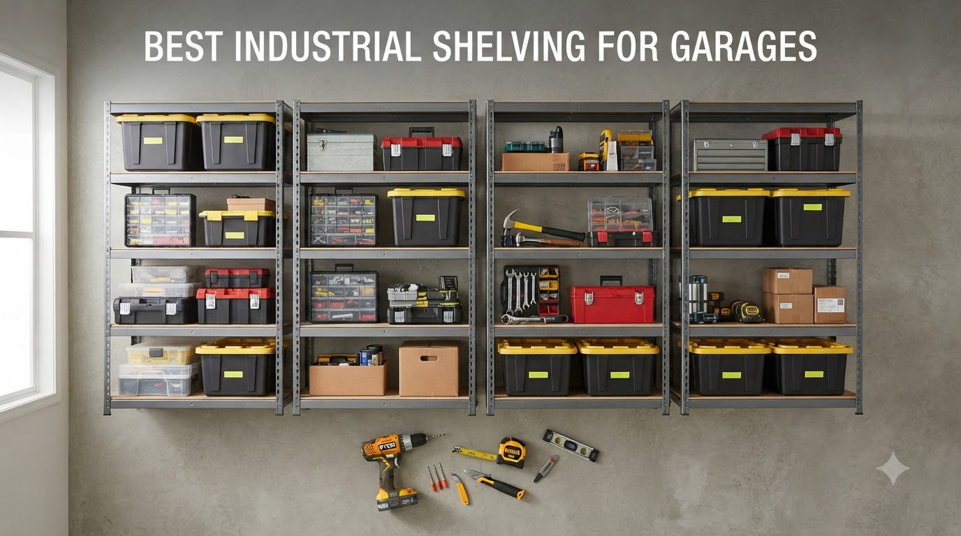 Best Industrial Shelving for Garages