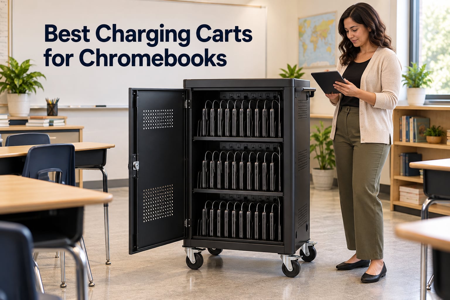Best Charging Carts for Chromebooks