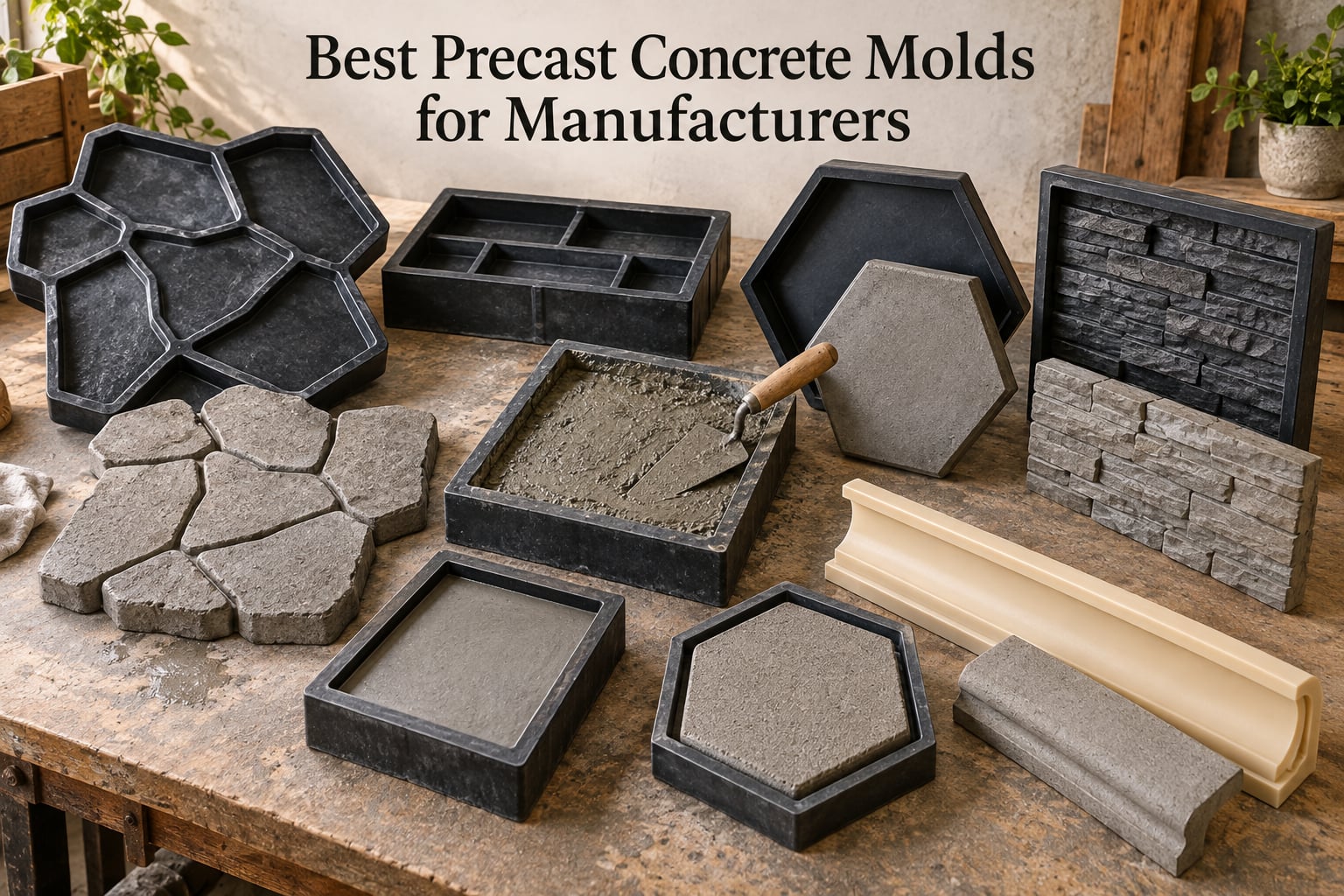 Best Precast Concrete Molds for Manufacturers