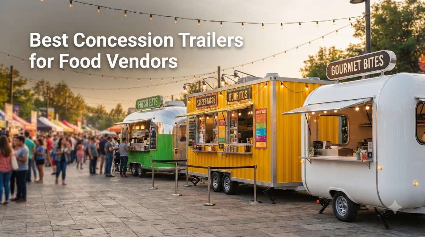 Best Concession Trailers for Food Vendors