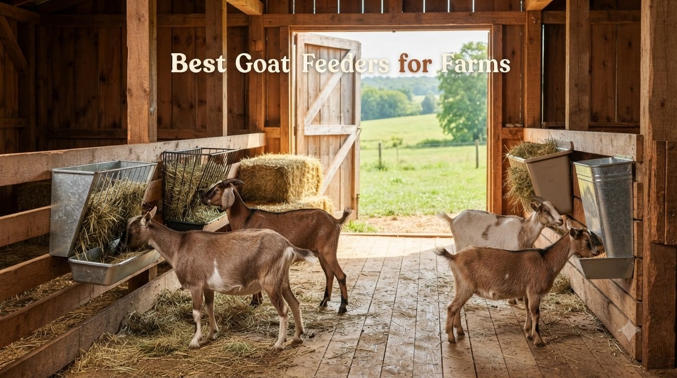 Best Goat Feeders for Farms