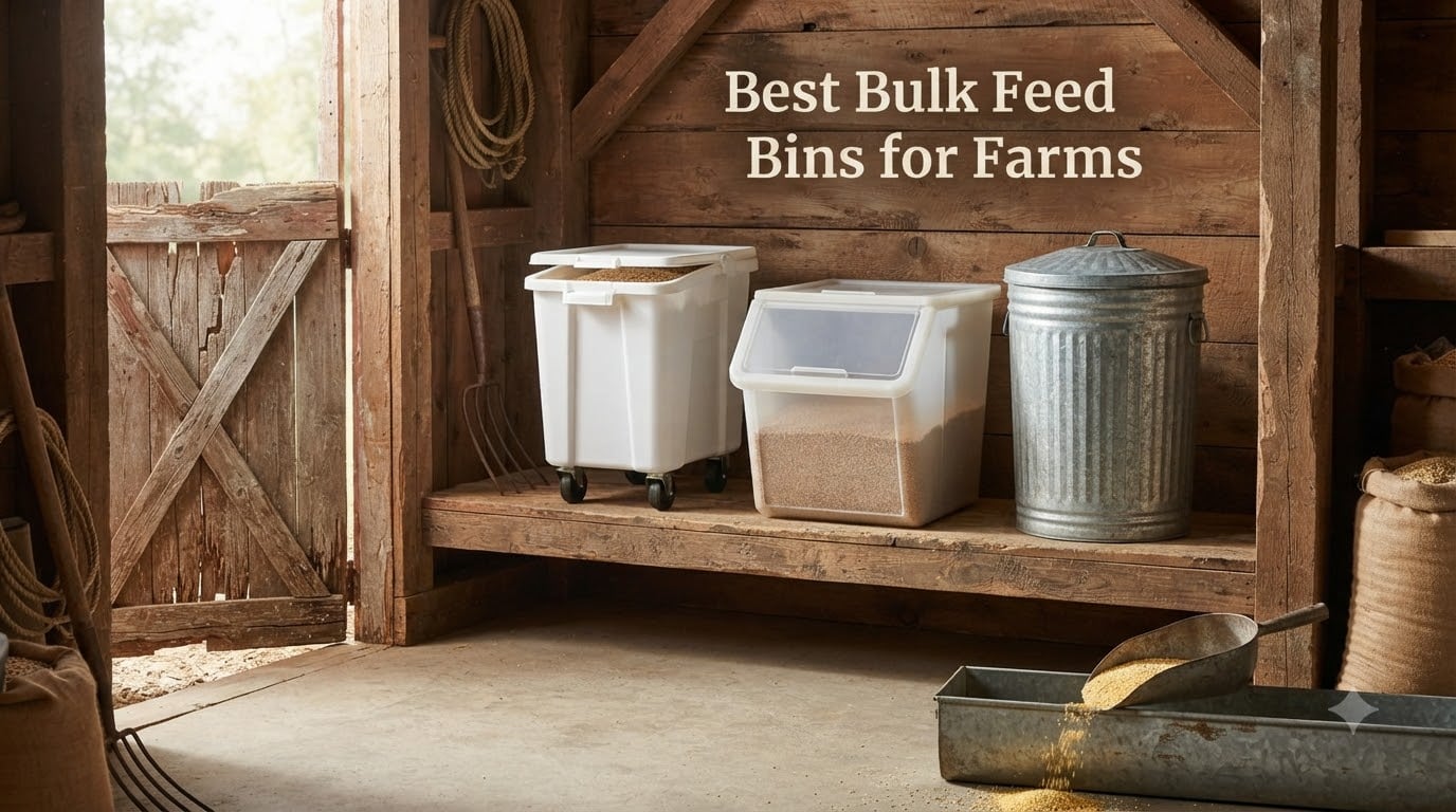 Best Bulk Feed Bins for Farms