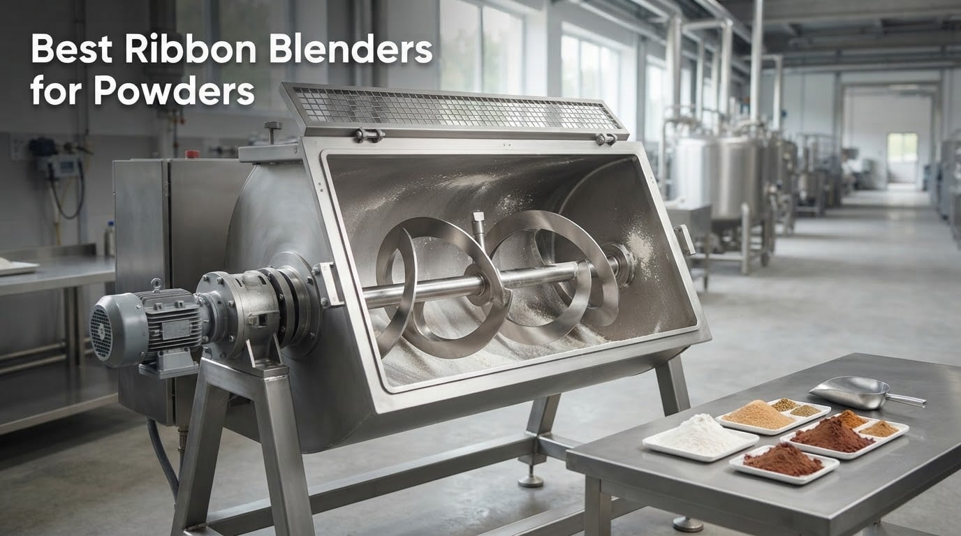 Best Ribbon Blenders for Powders