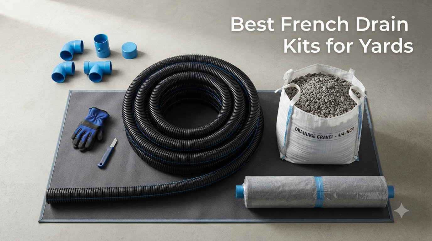 Best French Drain Kits for Yards