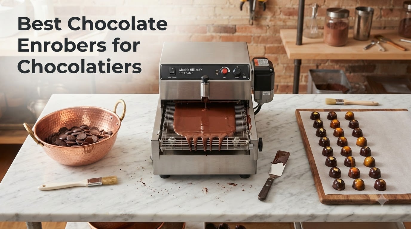 Best Chocolate Enrobers for Chocolatiers