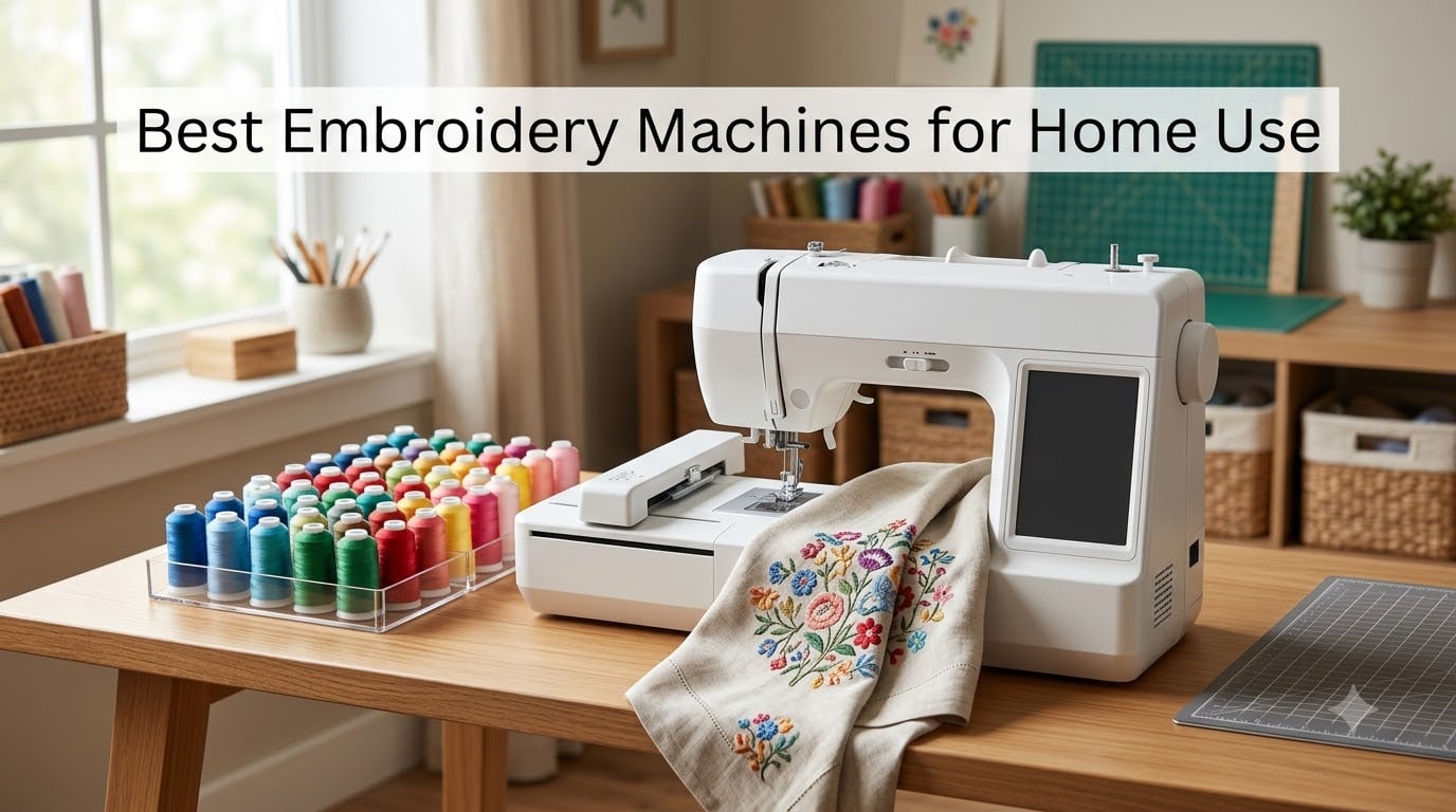 Best Embroidery Machines for Home Use