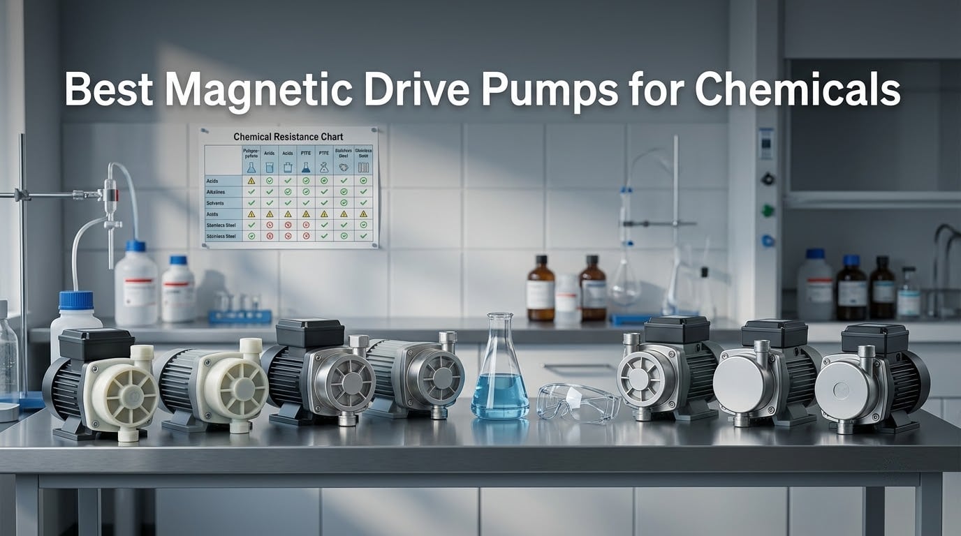 Best Magnetic Drive Pumps for Chemicals
