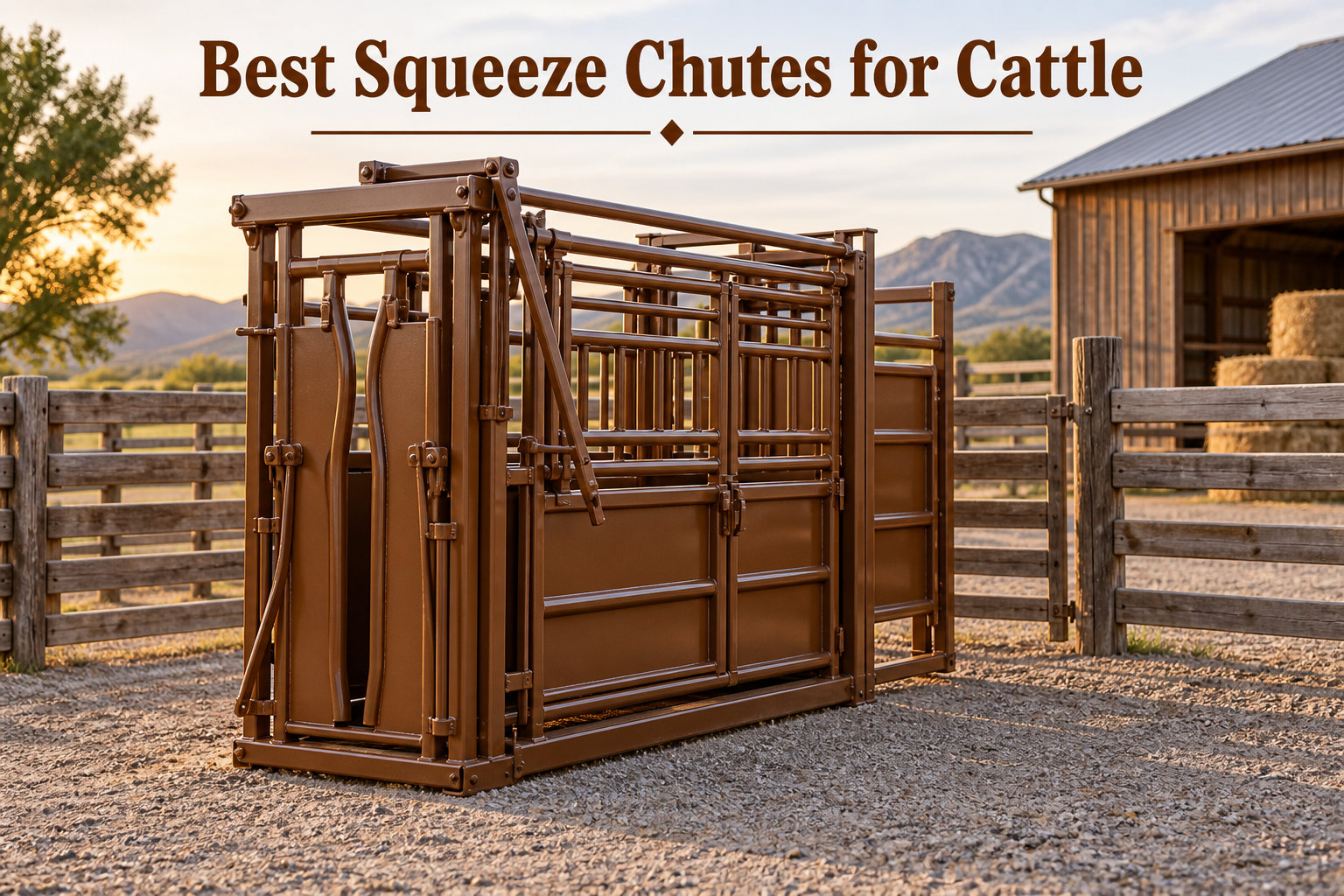Best Squeeze Chutes for Cattle