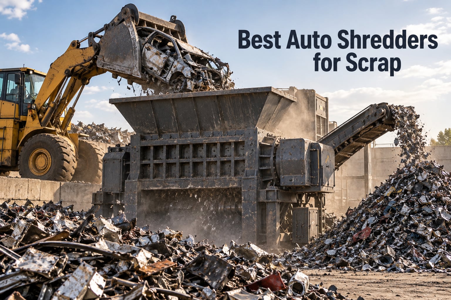 Best Auto Shredders for Scrap