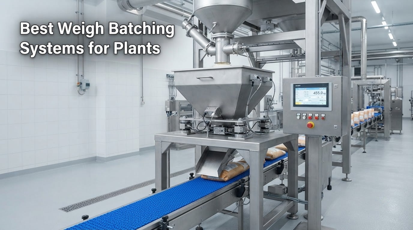 Best Weigh Batching Systems for Plants